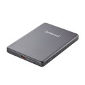 Intenso MW5000 Litowo-polimerowy (LiPo) 5000 mAh Bezprzewodowe ładowanie Szary