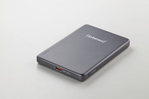 Intenso MW5000 Litowo-polimerowy (LiPo) 5000 mAh Bezprzewodowe ładowanie Szary