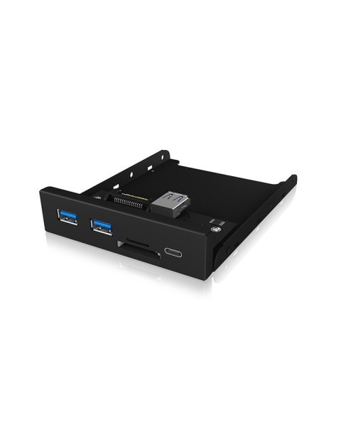 ICY BOX IB-HUB1417-i3 Czarny
