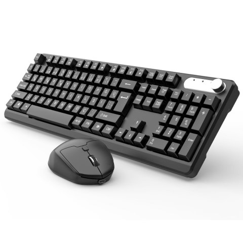 Inca IWS-549U klawiatura Dołączona myszka Biuro RF Bezprzewodowy + USB Czarny