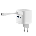 Intenso 7806520 adapter zasilający/ inwentor Wewnętrzna 65 W Czarny