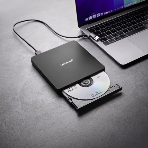 Intenso EOD 400D Slim dysk optyczny DVD Super Multi DL Czarny