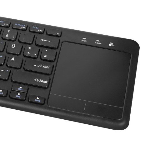 LogiLink ID0188 klawiatura Dom RF Wireless QWERTZ Czarny