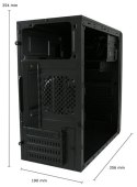 Obudowa LC-Power 2014MB Midi Tower Czarny