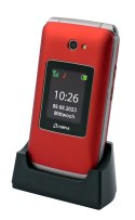Olympia VITUS 4G 7,11 cm (2.8") 147 g Czerwony Aparat w telefonie