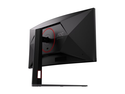 AOC CU34G4CA | 34" | Szybki wyświetlacz VA | WQHD | 21:9 | 180 Hz | 1 ms | 3440 x 1440 pikseli | 450 cd/m² | Liczba portów HDMI: