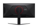 AOC CU34G4CA | 34" | Szybki wyświetlacz VA | WQHD | 21:9 | 180 Hz | 1 ms | 3440 x 1440 pikseli | 450 cd/m² | Liczba portów HDMI: