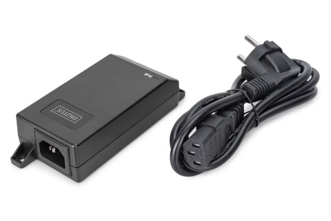 Digitus Gigabit Ethernet PoE+ injector, 802.3at, 30 W