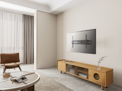 Equip 650337 uchwyt do telewizorów 2,03 m (80") Czarny
