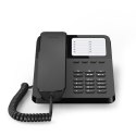 Gigaset DESK 400 Telefon analogowy Czarny