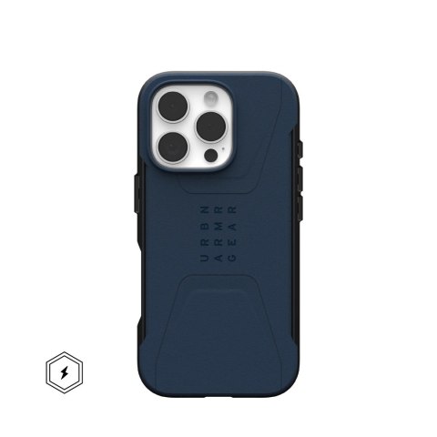 Cywilny futerał UAG MagSafe | Jabłko iPhone 16 Pro | Krzyżówka (niebieska)