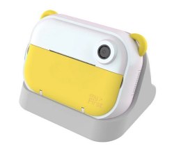 MyFirst Camera Insta Wi Żółty - aparat natychmiastowy dla dzieci z drukarką i możliwością drukowania etykiet, ekranem 2.4