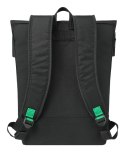 Rivacase Gremio plecak City backpack Czarny Poliester, Przetworzony politereftalan etylenu (rPET)