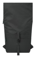 Rivacase Gremio plecak City backpack Czarny Poliester, Przetworzony politereftalan etylenu (rPET)