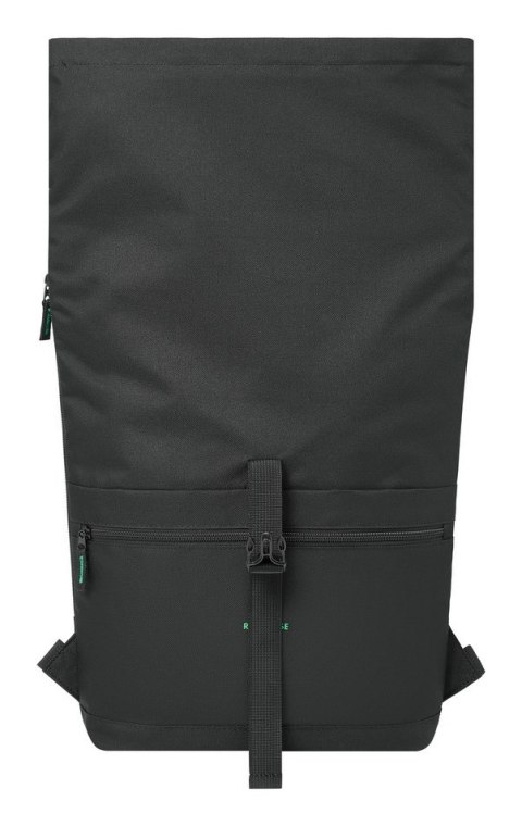 Rivacase Gremio plecak City backpack Czarny Poliester, Przetworzony politereftalan etylenu (rPET)