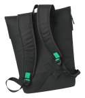 Rivacase Gremio plecak City backpack Czarny Poliester, Przetworzony politereftalan etylenu (rPET)