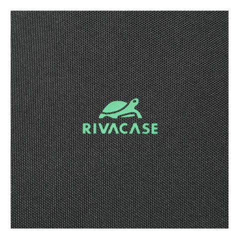 Rivacase Gremio plecak City backpack Czarny Poliester, Przetworzony politereftalan etylenu (rPET)