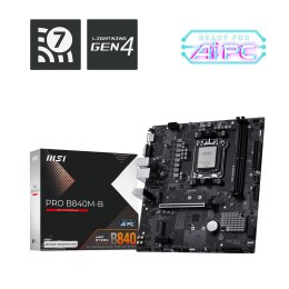 MSI PRO B840M-B płyta główna AMD B840 Gniazdo AM5 micro ATX