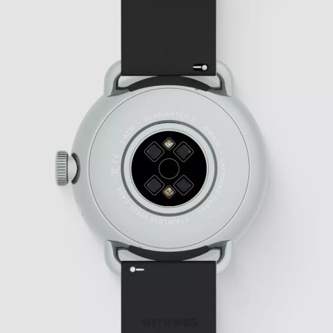 Zegarek Withings ScanWatch 2 1,6 cm (0,63") OLED 38 mm Hybrydowa stal nierdzewna