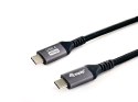 Equip 128381 kabel USB USB4 Gen 3x2 1,2 m USB C 40 Gbit/s 240 W Czarny