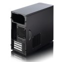 Fractal Design | CORE 1100 | Black | Micro ATX | Zasilacz w zestawie Nie | ATX PSU, do 185 mm, jeśli zamontowany jest napęd opty