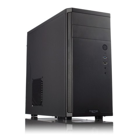 Fractal Design | CORE 1100 | Black | Micro ATX | Zasilacz w zestawie Nie | ATX PSU, do 185 mm, jeśli zamontowany jest napęd opty