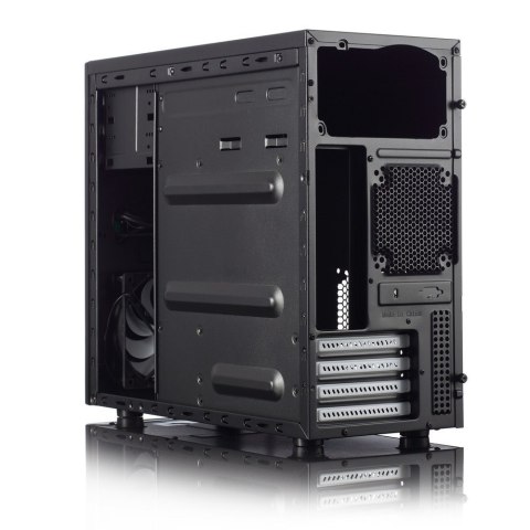 Fractal Design | CORE 1100 | Black | Micro ATX | Zasilacz w zestawie Nie | ATX PSU, do 185 mm, jeśli zamontowany jest napęd opty