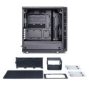 Fractal Design | Define Mini C TG | FD-CA-DEF-MINI-C-BK-TG | Okno boczne | Lewy panel boczny - Szkło hartowane | Czarny | Micro 