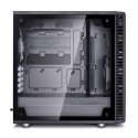 Fractal Design | Define Mini C TG | FD-CA-DEF-MINI-C-BK-TG | Okno boczne | Lewy panel boczny - Szkło hartowane | Czarny | Micro 