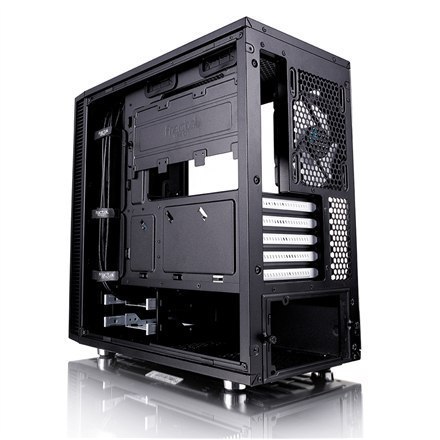 Fractal Design | Define Mini C TG | FD-CA-DEF-MINI-C-BK-TG | Okno boczne | Lewy panel boczny - Szkło hartowane | Czarny | Micro 