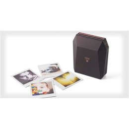 Fujifilm Instax SHARE SP-3 printer + Instax Square glossy (10pl) 3-color exposure with OLED, Mobile Printer, Wi-Fi, Black