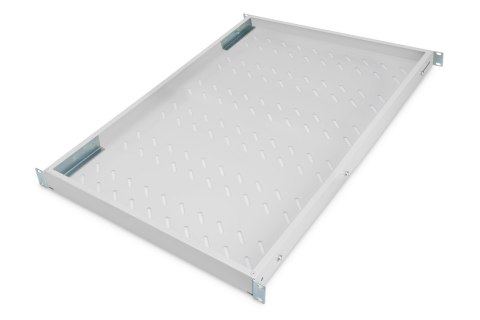 Digitus Półka ze zmiennymi szynami mocującymi do montażu stałego w szafach 483 mm (19")