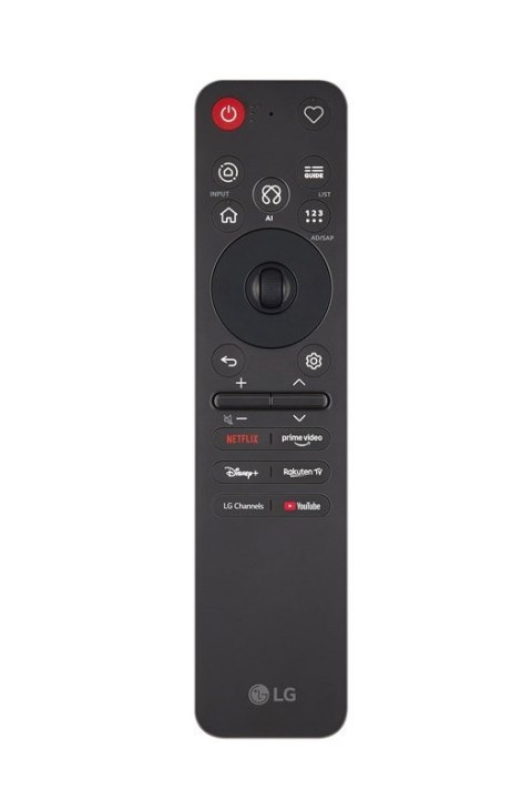 LG MR26GA pilot TV Naciśnij przyciski, Obrotowy