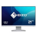 Monitor Eizo FlexScan EV2480-WT - 60 cm (23.8 Zoll), LED, IPS-Panel, Höhenverstellung, Pivot, Lautsprecher, USB-C, DisplayPort, 