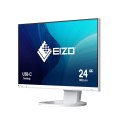 Monitor Eizo FlexScan EV2480-WT - 60 cm (23.8 Zoll), LED, IPS-Panel, Höhenverstellung, Pivot, Lautsprecher, USB-C, DisplayPort, 