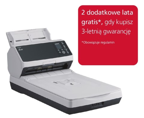 Ricoh fi-8270 ADF+Ręczny skaner pobierający 600 x 600 DPI A4 Czarny, Szary