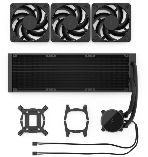 Chłodzenie wodne Fractal Design | Radius 360 | Czarny | Intel, AMD