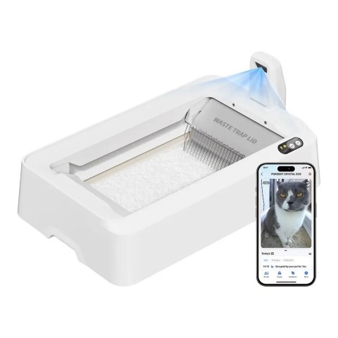 PETKIT T7-EU Kot Samoczyszcząca się kuweta Biały