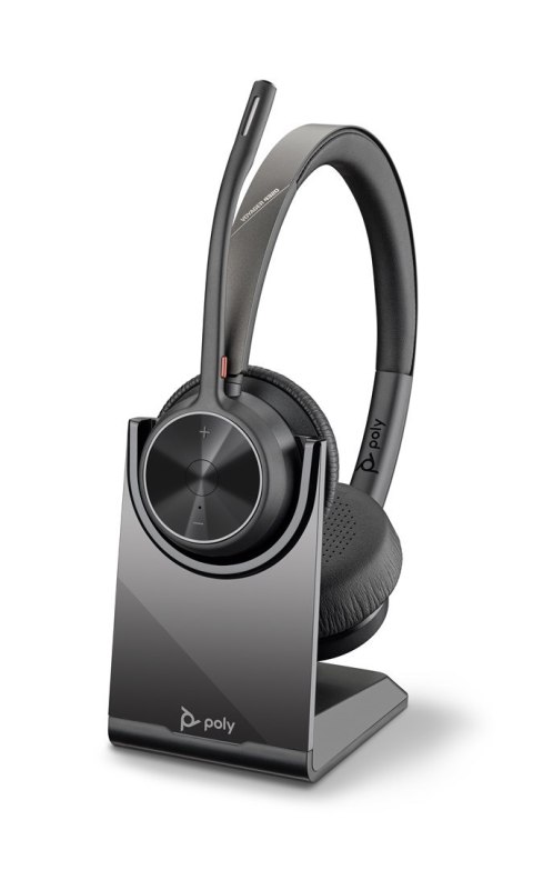 Zestaw słuchawkowy POLY Voyager 4320 USB-C z adapterem BT700 i stacją ładującą