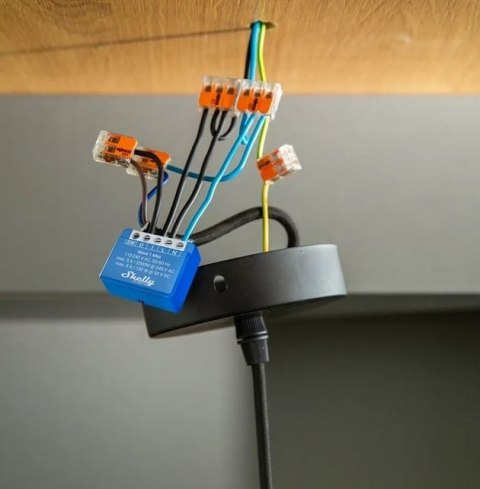 Shelly Qubino Wave 1 Mini LR Element wykonawczy Z-Wave Niebieski