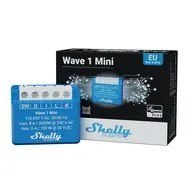 Shelly Qubino Wave 1 Mini LR Element wykonawczy Z-Wave Niebieski