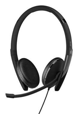 EPOS ADAPT 165T USB-C II Zestaw słuchawkowy Przewodowa Opaska na głowę Biuro/centrum telefoniczne USB Type-C Czarny