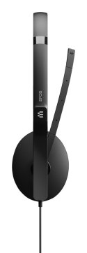 EPOS ADAPT 165T USB-C II Zestaw słuchawkowy Przewodowa Opaska na głowę Biuro/centrum telefoniczne USB Type-C Czarny