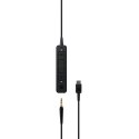EPOS ADAPT 165T USB-C II Zestaw słuchawkowy Przewodowa Opaska na głowę Biuro/centrum telefoniczne USB Type-C Czarny