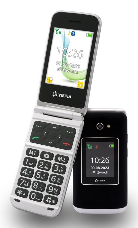Olympia VITUS 4G 7,11 cm (2.8") 147 g Czarny Aparat w telefonie