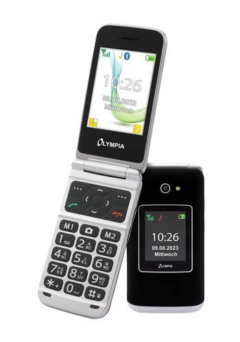Olympia VITUS 4G 7,11 cm (2.8") 147 g Czarny Aparat w telefonie