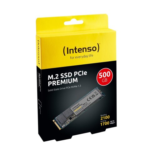 Dysk SSD Intenso 500GB Premium M.2 PCIe PCI Express 3.0 NVMe