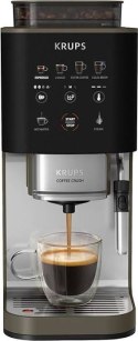 Ekspres do kawy Krups Coffee Crush Experience SA403BE0, czarny/srebrny