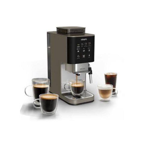 Ekspres do kawy Krups Coffee Crush Experience SA403BE0, czarny/srebrny