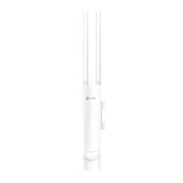 TP-LINK | Punkt dostępowy radiowy | EAP110-Outdoor | Bezprzewodowy | 2,4 GHz | PoE | Typ obudowy: do montażu na ścianie | 300 Gb